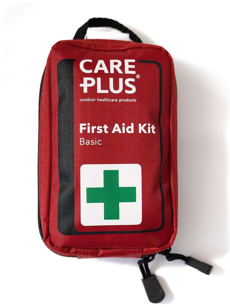 Zipped travel first-aid pouch