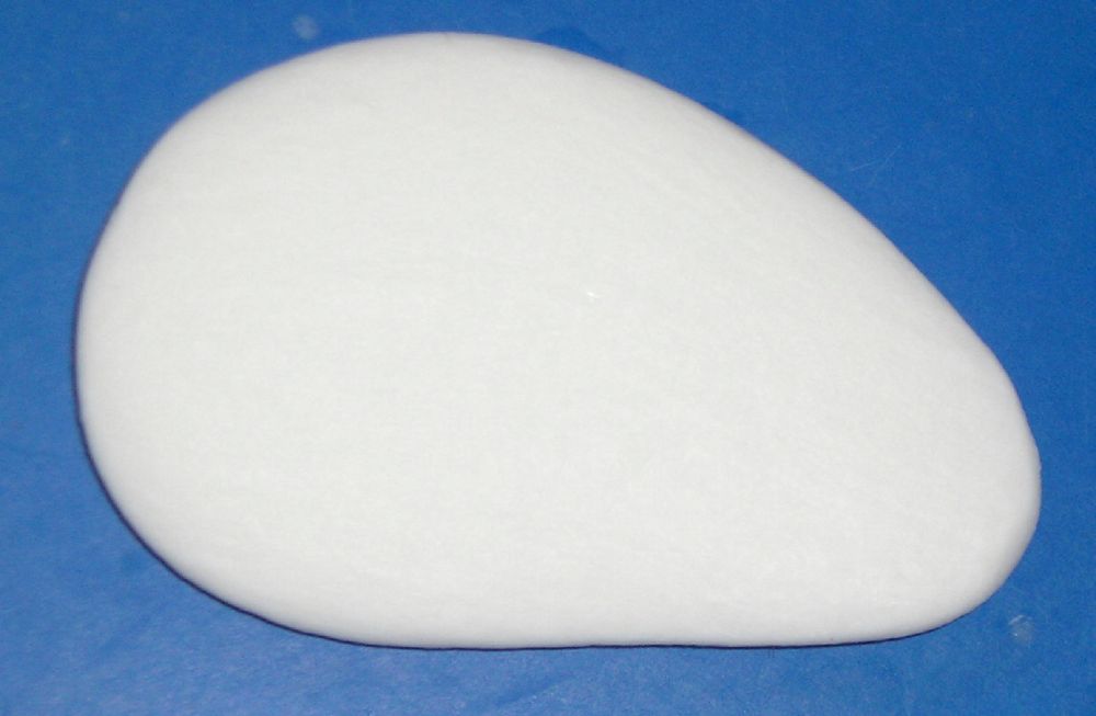 A plain white bar of soap